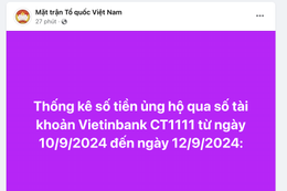 Cọc tiền lẻ, bức thư của nhà hảo tâm 'nhí' và 1.001 tỷ đồng gửi đồng bào