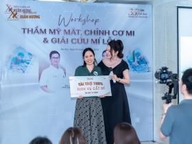  Workshop thẩm mỹ mắt của VTM Xuân Hương diễn ra thành công với gần 100 khách hàng tham dự 