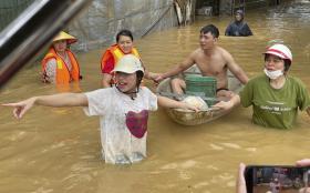 [Ảnh] Trấn Yên tr&#111;ng những ngày mưa lũ  第4张