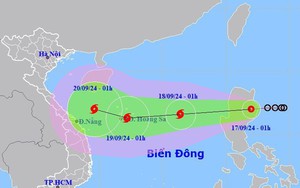 Áp thấp nhiệt đới giật cấp 9, cách quần đảo Hoàng Sa 820km, di chuyển theo hướng Tây với tốc độ rất nhanh