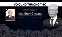  Dòng người khắp nơi về viếng Tổng Bí thư tại quê nhà thôn Lại Đà 第11张