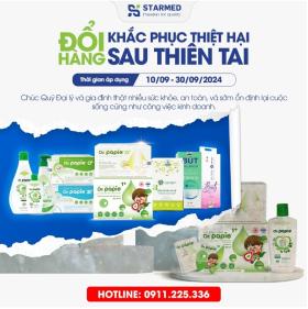 Nhãn hàng Dr.Papie chung tay sẻ chia cùng đồng bào bão lũ  第2张