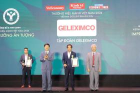 Geleximco được vinh danh "Top 10 thương hiệu mạnh - tăng trưởng ấn tượng 2024"  第1张