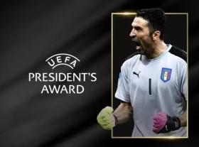  Gianluigi Buffon sẽ nhận Giải thưởng của Chủ tịch UEFA 第1张