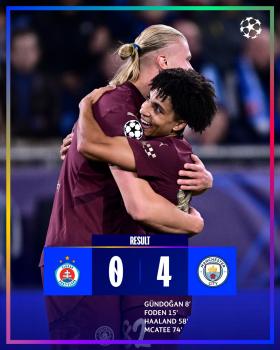 Haaland ghi bàn đầu tiên ở Cup C1, Man City cân bằng kỷ lục của MU  第1张