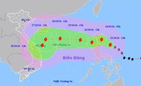 Bão Trà Mi vào Biển Đông chiều mai  第1张